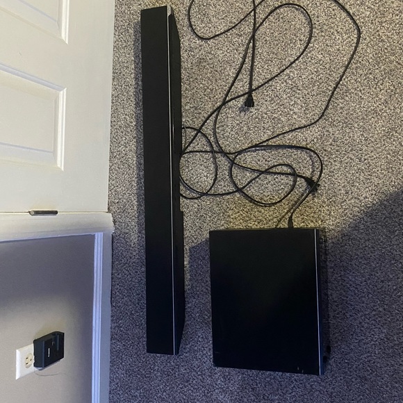 Vizio sound bar and subwoofer